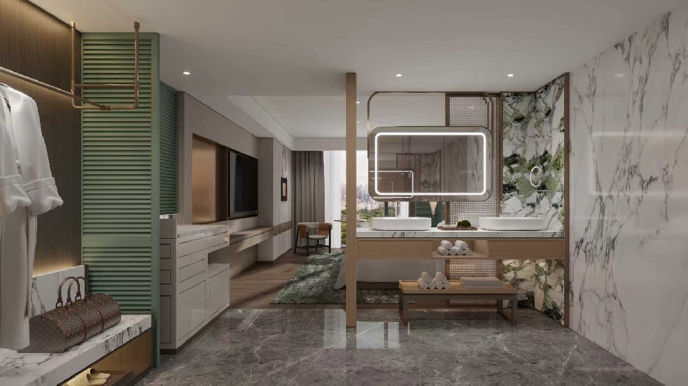 标准客房卫生间